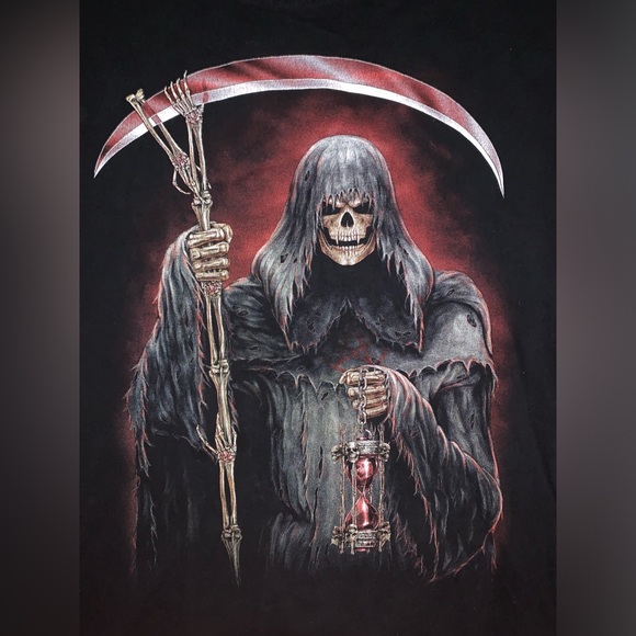 Vintage Grim Reaper Long Sleeve - Picture 3 of 5